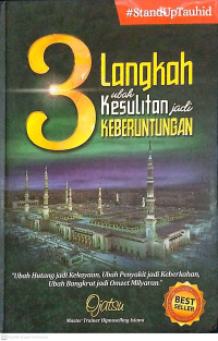 Image of #standuptauhid: 3 Langkah Ubah Kesulitan Jadi Keberuntungan