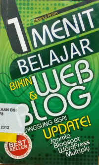 Image of 1 Menit Belajar Bikin Web & Blog Update