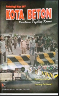 Image of Antologi kur 267 kota beton kesaksian pageblug corona