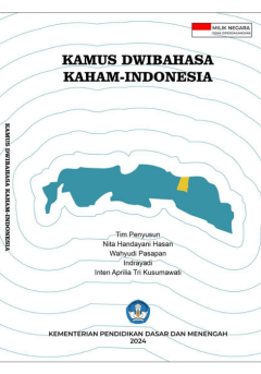 Cover of Kamus Dwibahasa Kaham-Indonesia