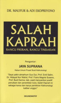 Image of Salah Kaprah: Rancu Pikiran, Rancu Tindakan